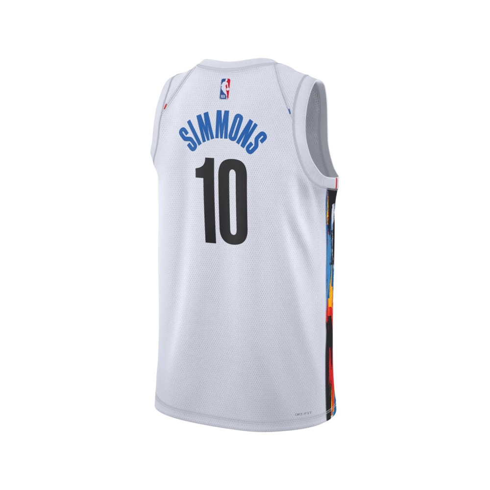 Unisex Brooklyn Nets Ben Simmons White 2022 23 Swingman Jersey - City Edition,Brooklyn Nets,NBA,JERSEY with free shipping