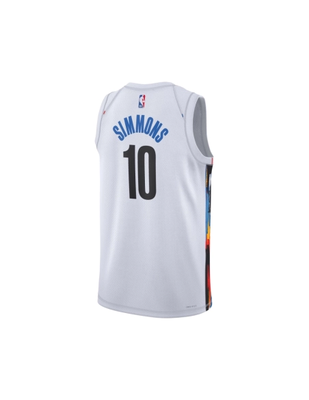 Unisex Brooklyn Nets Ben Simmons White 2022 23 Swingman Jersey - City Edition,Brooklyn Nets,NBA,JERSEY with free shipping