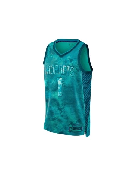 Unisex Charlotte Hornets LaMelo Ball Teal Select Series Swingman Jersey,Charlotte Hornets,NBA,JERSEY with free shipping