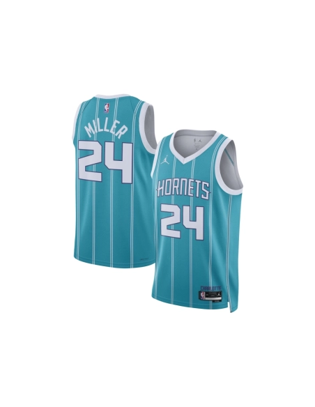 Unisex Charlotte Hornets Brandon Miller Teal NBA Draft Swingman Jersey - Icon Edition,Charlotte Hornets,NBA,JERSEY with free shi