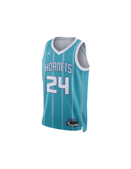 Unisex Charlotte Hornets Brandon Miller Teal NBA Draft Swingman Jersey - Icon Edition,Charlotte Hornets,NBA,JERSEY with free shi