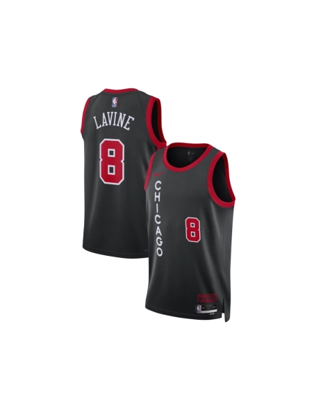 Unisex Chicago Bulls Zach LaVine Black 2023 24 Swingman Jersey - City Edition,Chicago Bulls,NBA,JERSEY with free shipping