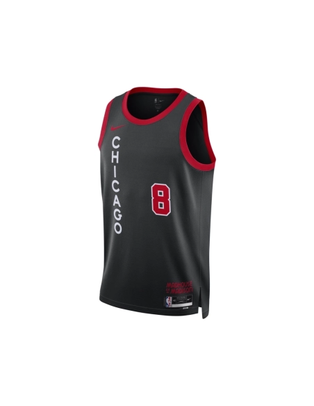 Unisex Chicago Bulls Zach LaVine Black 2023 24 Swingman Jersey - City Edition,Chicago Bulls,NBA,JERSEY with free shipping