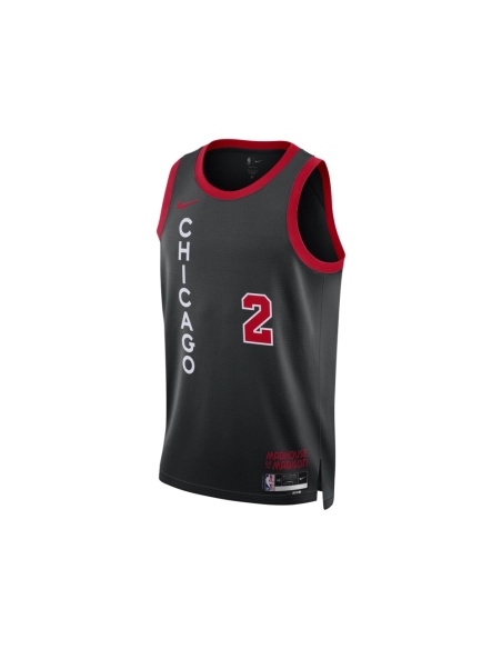 Unisex Chicago Bulls Lonzo Ball Black 2023 24 Swingman Jersey - City Edition,Chicago Bulls,NBA,JERSEY with free shipping