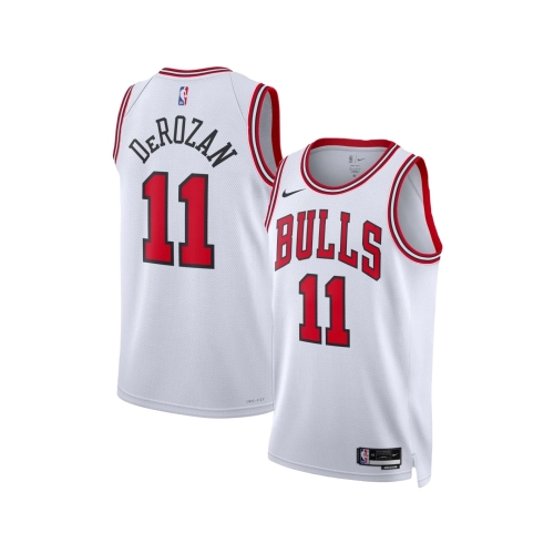 Unisex Chicago Bulls DeMar DeRozan White Swingman Jersey - Association Edition,Chicago Bulls,NBA,JERSEY with free shipping