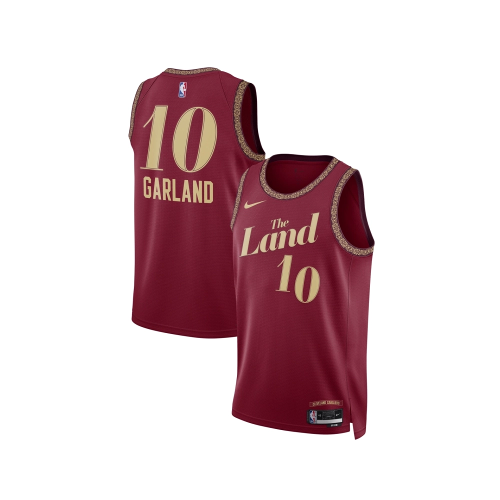 Unisex Cleveland Cavaliers Darius Garland Wine 2023 24 Swingman Jersey - City Edition,Cleveland Cavaliers,NBA,JERSEY with free s