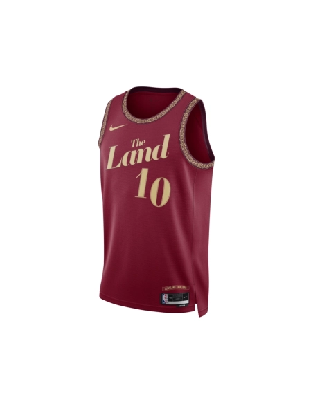 Unisex Cleveland Cavaliers Darius Garland Wine 2023 24 Swingman Jersey - City Edition,Cleveland Cavaliers,NBA,JERSEY with free s