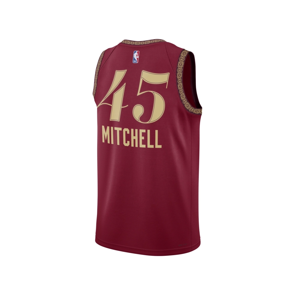 Unisex Cleveland Cavaliers Donovan Mitchell Wine 2023 24 Swingman Jersey - City Edition,Cleveland Cavaliers,NBA,JERSEY with free