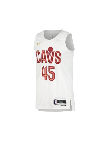 Unisex Cleveland Cavaliers Donovan Mitchell White Swingman Jersey - Association Edition,Cleveland Cavaliers,NBA,JERSEY with free