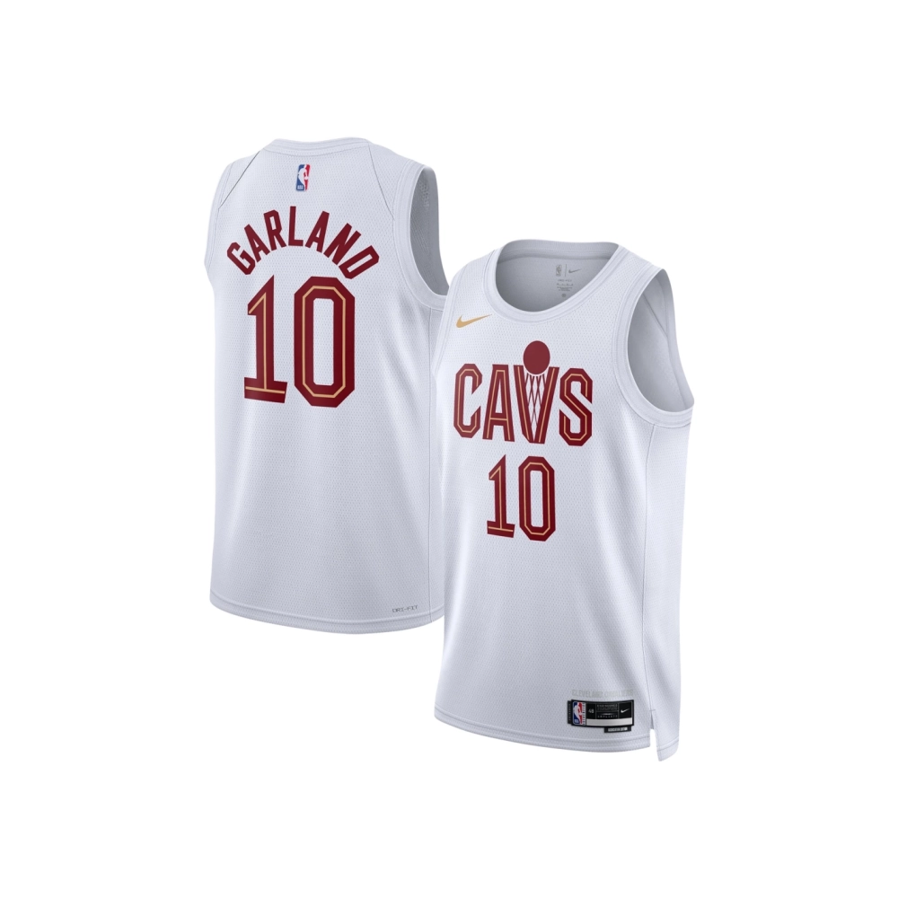 Unisex Cleveland Cavaliers Darius Garland White Swingman Jersey - Association Edition,Cleveland Cavaliers,NBA,JERSEY with free s