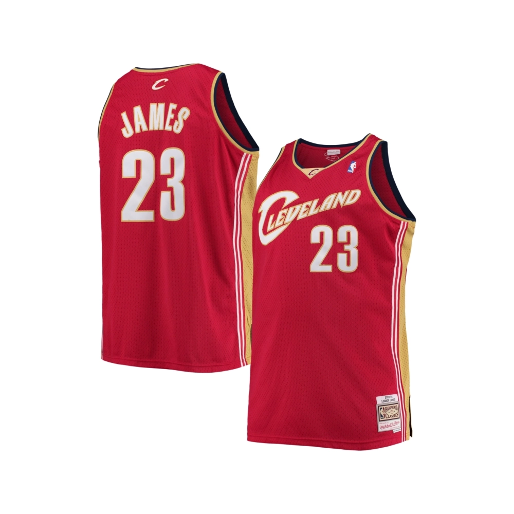 Mens Cleveland Cavaliers LeBron James Red 2003 04 Big Tall Hardwood Classics Swingman Jersey,Cleveland Cavaliers,NBA,JERSEY with