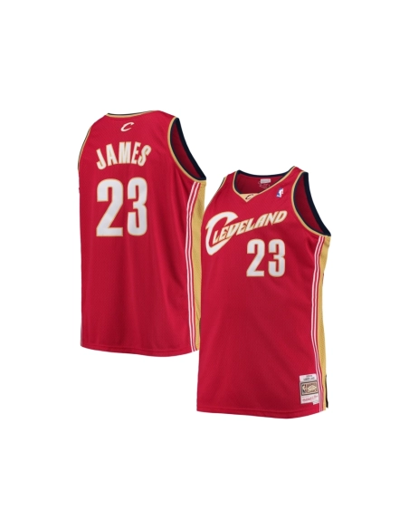 Mens Cleveland Cavaliers LeBron James Red 2003 04 Big Tall Hardwood Classics Swingman Jersey,Cleveland Cavaliers,NBA,JERSEY with