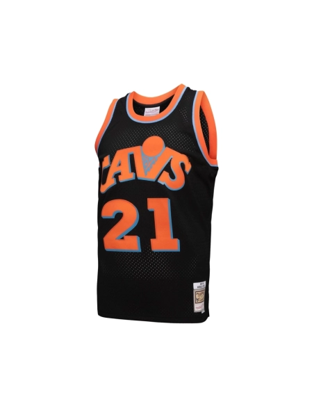 Mens Cleveland Cavaliers Black 1984-85 Hardwood Classics World B. Free Reload 3.0 Swingman Jersey,Cleveland Cavaliers,NBA,JERSEY