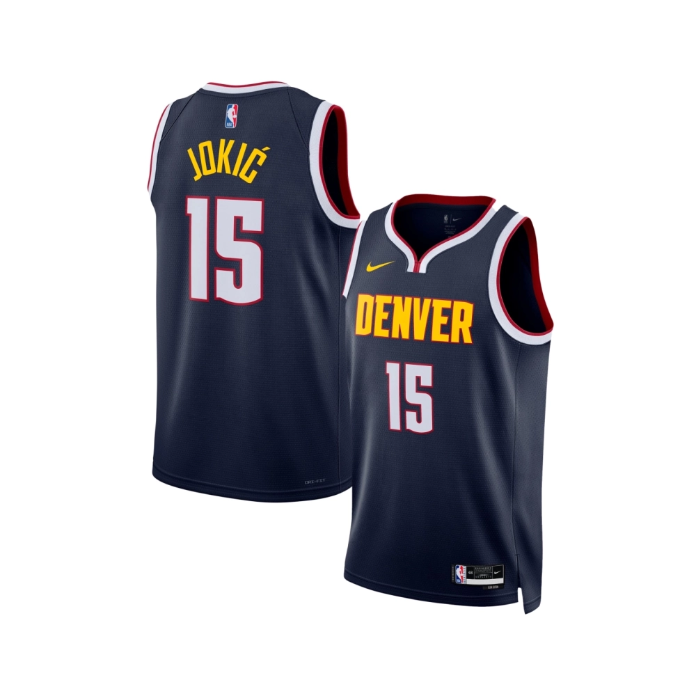Unisex Denver Nuggets Nikola Jokic Navy Swingman Jersey - Icon Edition,Denver Nuggets,NBA,JERSEY with free shipping