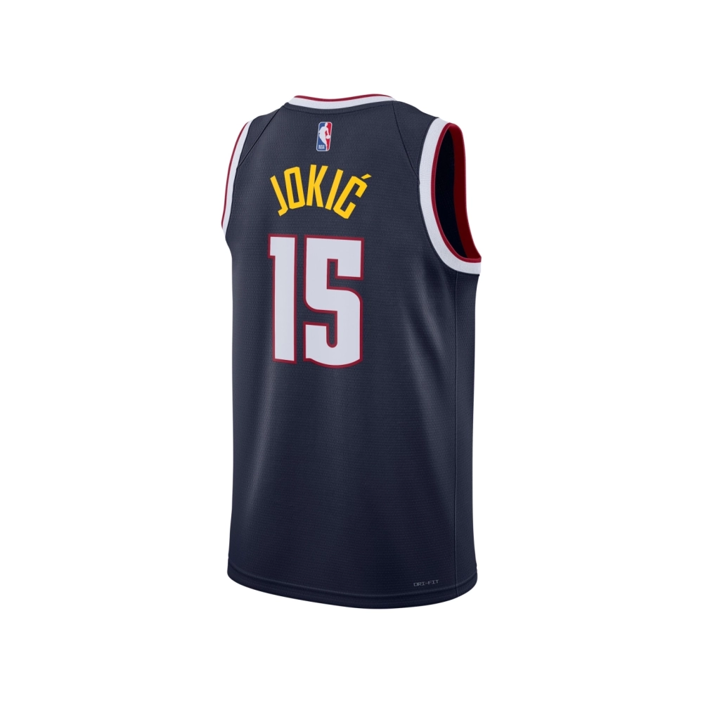 Unisex Denver Nuggets Nikola Jokic Navy Swingman Jersey - Icon Edition,Denver Nuggets,NBA,JERSEY with free shipping
