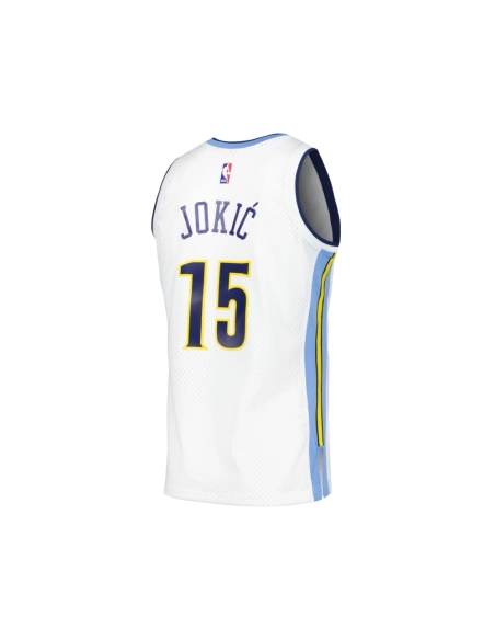 Mens Denver Nuggets Nikola Jokic White 2016 17 Throwback Swingman Jersey,Denver Nuggets,NBA,JERSEY with free shipping