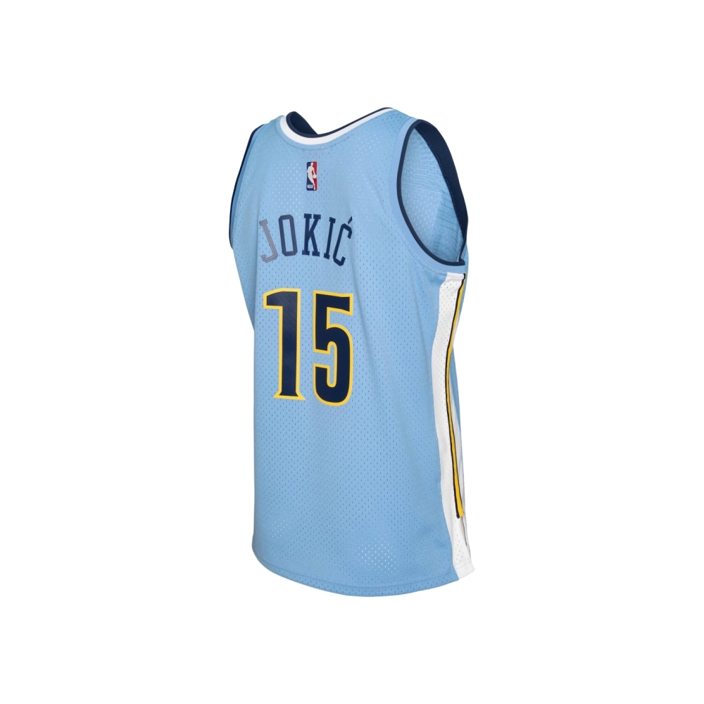 Mens Denver Nuggets Nikola Jokic Light Blue 2016 17 Swingman Jersey,Denver Nuggets,NBA,JERSEY with free shipping