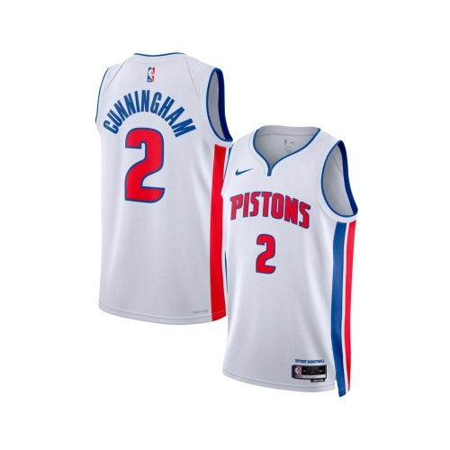 Unisex Detroit Pistons Cade Cunningham White Swingman Jersey - Association Edition,Detroit Pistons,NBA,JERSEY with free shipping