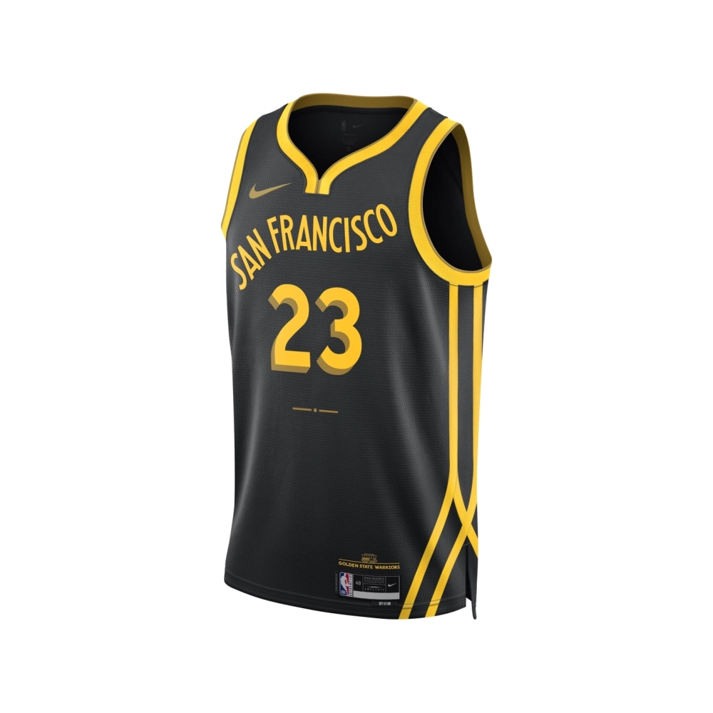 Unisex Golden State Warriors Draymond Green Black 2023 24 Swingman Jersey - City Edition,Golden State Warriors,NBA,JERSEY with f