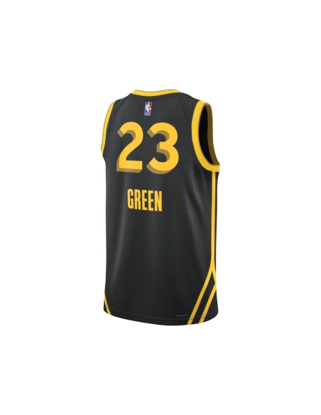 Unisex Golden State Warriors Draymond Green Black 2023 24 Swingman Jersey - City Edition,Golden State Warriors,NBA,JERSEY with f