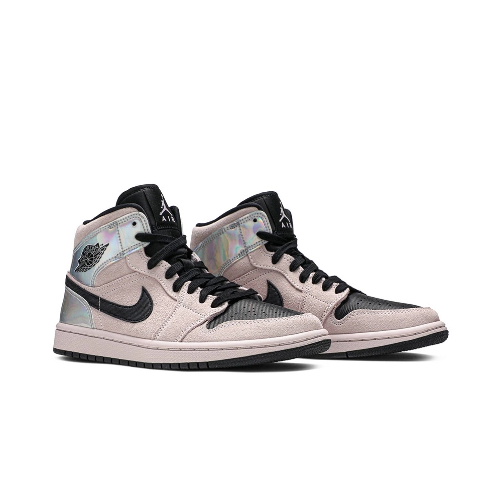AIR JORDAN 1 MID IRIDESCENT BQ6472 602,AIR JORDAN 1 MID,Air Jordan