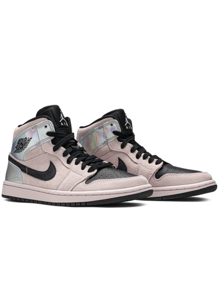 AIR JORDAN 1 MID IRIDESCENT BQ6472 602,AIR JORDAN 1 MID,Air Jordan