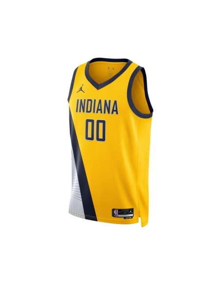 Unisex Indiana Pacers Bennedict Mathurin Gold Swingman Jersey - Statement Edition,Indiana Pacers,NBA,JERSEY with free shipping