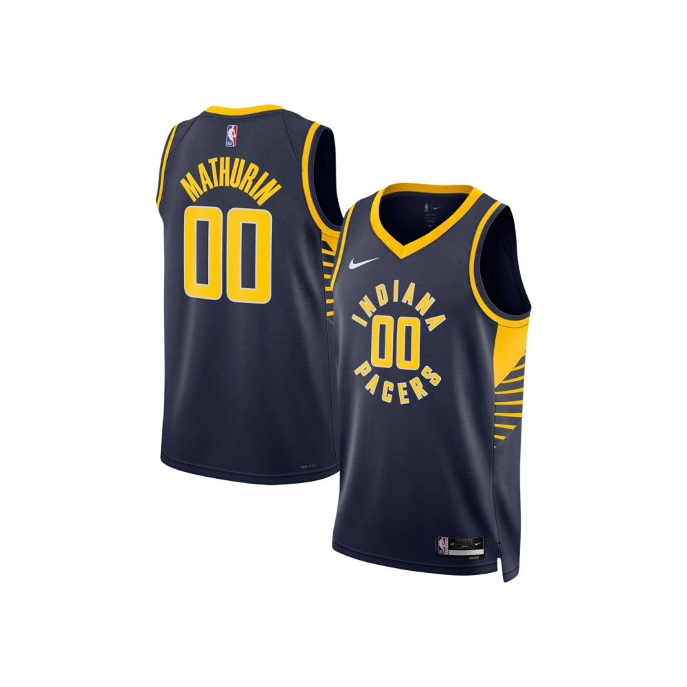 Unisex Indiana Pacers Bennedict Mathurin Navy Swingman Jersey - Icon Edition,Indiana Pacers,NBA,JERSEY with free shipping