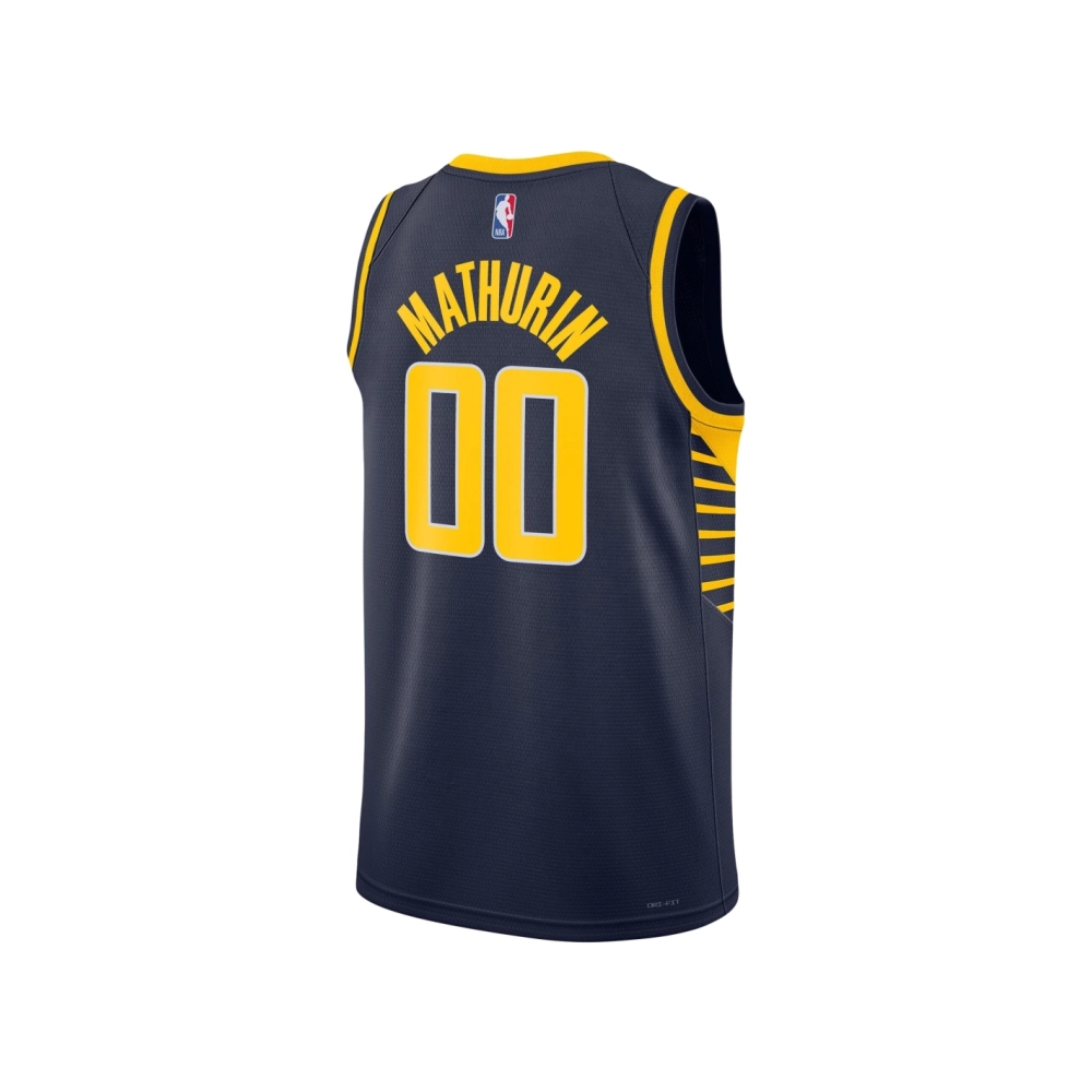 Unisex Indiana Pacers Bennedict Mathurin Navy Swingman Jersey - Icon Edition,Indiana Pacers,NBA,JERSEY with free shipping