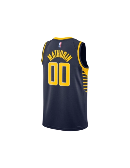 Unisex Indiana Pacers Bennedict Mathurin Navy Swingman Jersey - Icon Edition,Indiana Pacers,NBA,JERSEY with free shipping