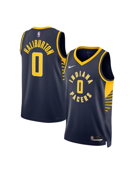 Tyrese Haliburton Indiana Pacers Unisex Swingman Jersey Icon Edition Navy,Indiana Pacers,NBA,JERSEY with free shipping