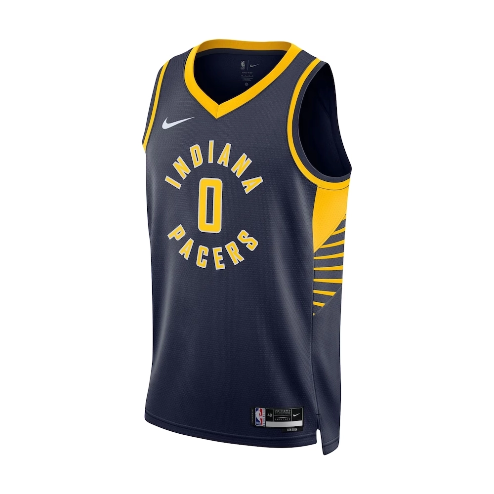 Tyrese Haliburton Indiana Pacers Unisex Swingman Jersey Icon Edition Navy,Indiana Pacers,NBA,JERSEY with free shipping