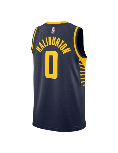 Tyrese Haliburton Indiana Pacers Unisex Swingman Jersey Icon Edition Navy,Indiana Pacers,NBA,JERSEY with free shipping