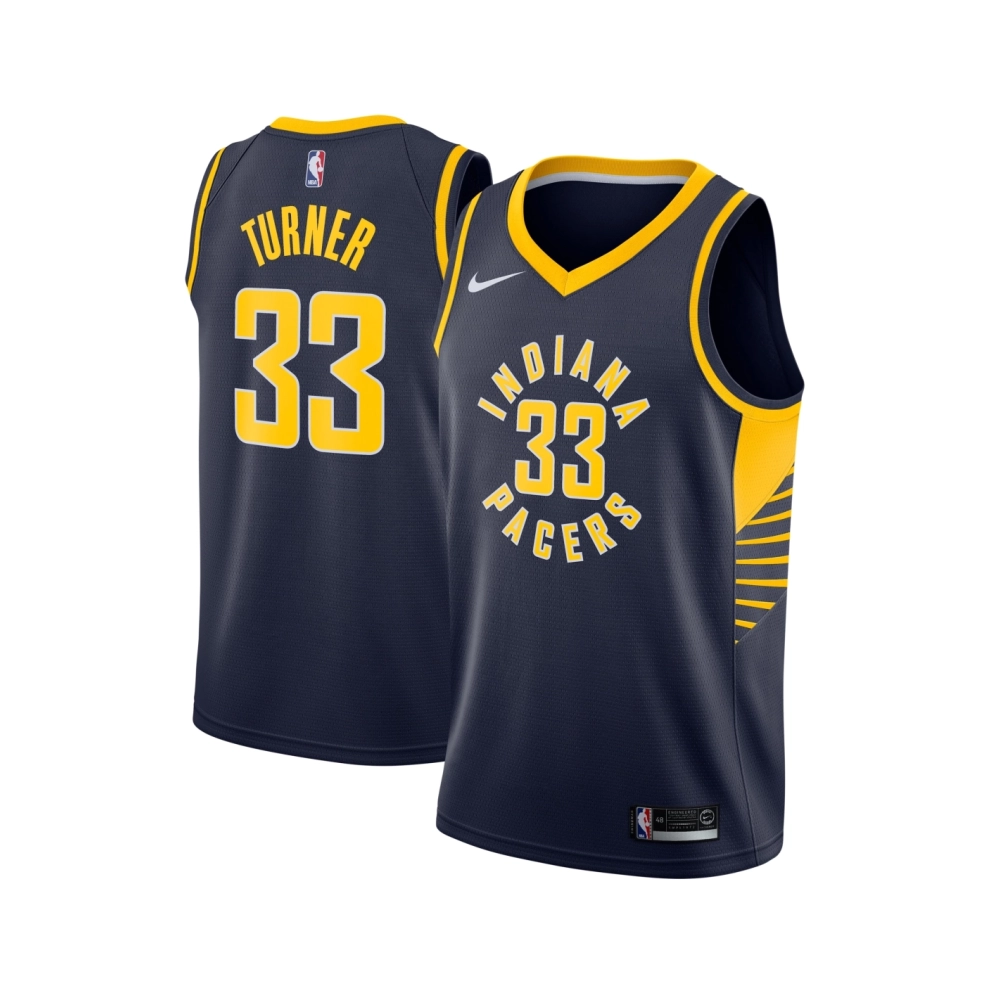 Mens Indiana Pacers Myles Turner Navy Swingman Jersey - Icon Edition,Indiana Pacers,NBA,JERSEY with free shipping
