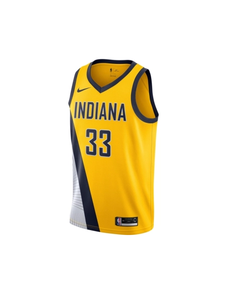 Mens Indiana Pacers Myles Turner Gold Swingman Jersey - Statement Edition,Indiana Pacers,NBA,JERSEY with free shipping