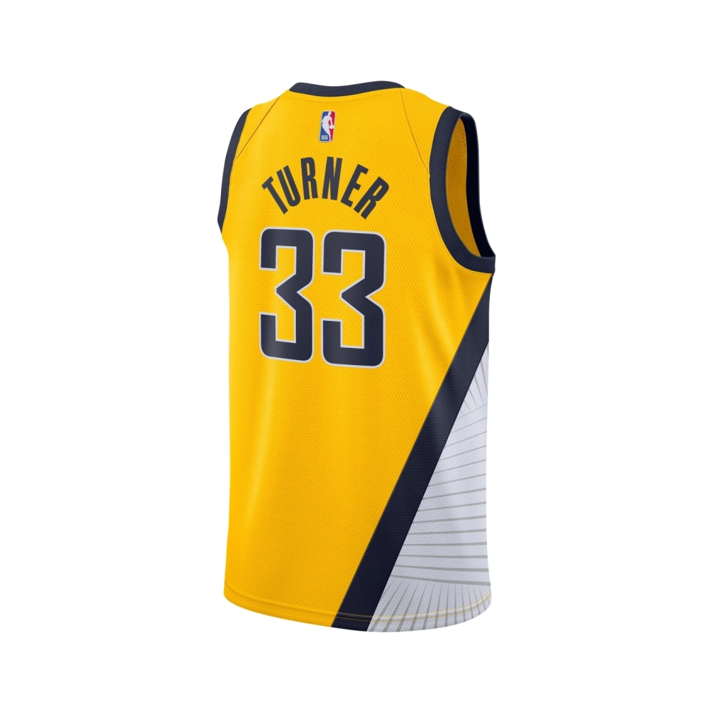 Mens Indiana Pacers Myles Turner Gold Swingman Jersey - Statement Edition,Indiana Pacers,NBA,JERSEY with free shipping