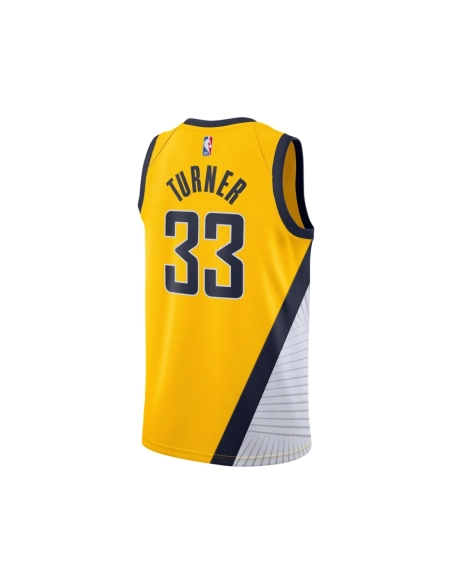 Mens Indiana Pacers Myles Turner Gold Swingman Jersey - Statement Edition,Indiana Pacers,NBA,JERSEY with free shipping