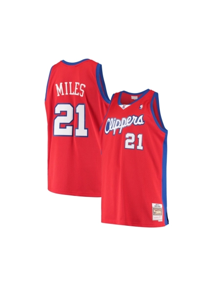 Mens LA Clippers Darius Miles Red Hardwood Classics Swingman Jersey,LA Clippers,NBA,JERSEY with free shipping