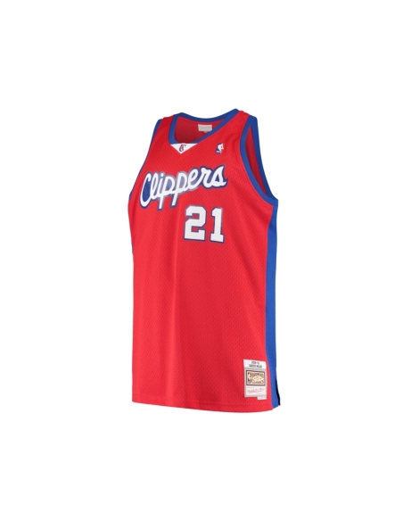 Mens LA Clippers Darius Miles Red Hardwood Classics Swingman Jersey,LA Clippers,NBA,JERSEY with free shipping