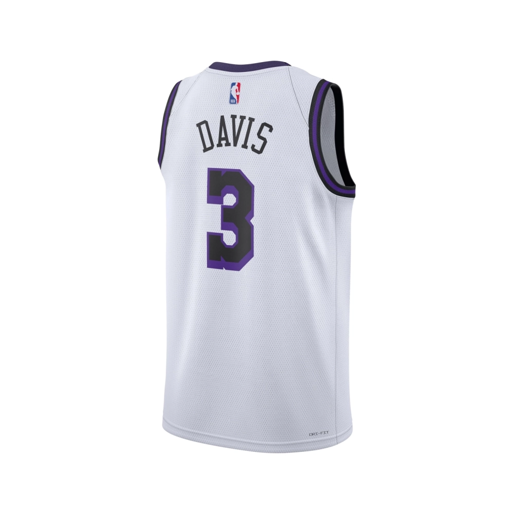 Unisex Los Angeles Lakers Anthony Davis White 2022 23 Swingman Jersey - City Edition,Los Angeles Lakers,NBA,JERSEY with free shi