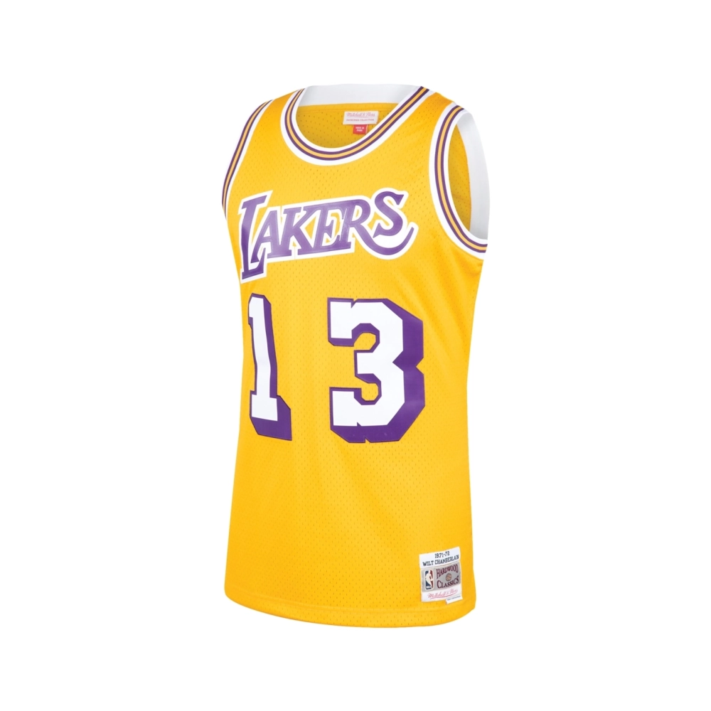 Mens Los Angeles Lakers Wilt Chamberlain Gold 1971 72 Hardwood Classics Swingman Jersey,Los Angeles Lakers,NBA,JERSEY with free 