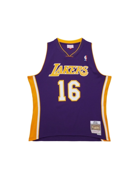 Mens Los Angeles Lakers Pau Gasol Purple 2009 10 Hardwood Classics Swingman Jersey,Los Angeles Lakers,NBA,JERSEY with free shipp