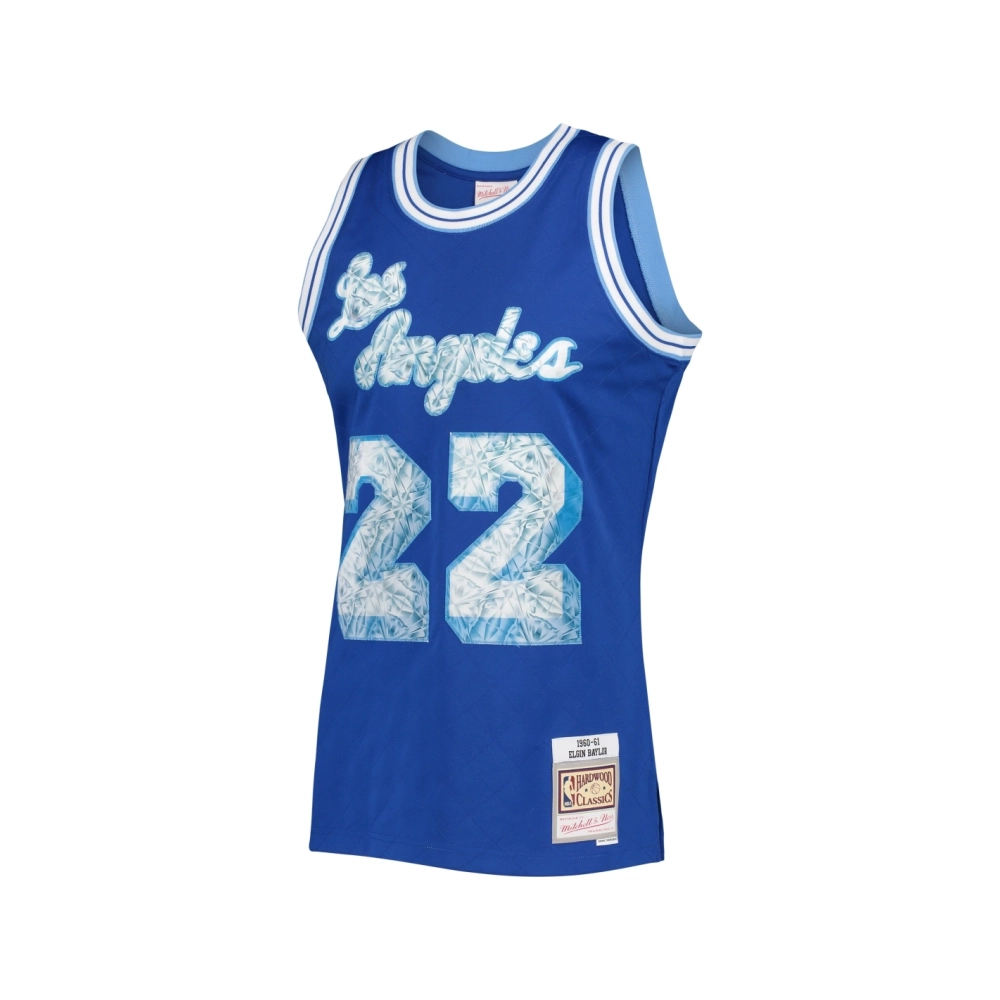 Mens Los Angeles Lakers Elgin Baylor Royal 1996 97 Hardwood Classics NBA 75th Anniversary Diamond Swingman Jersey,Los Angeles La