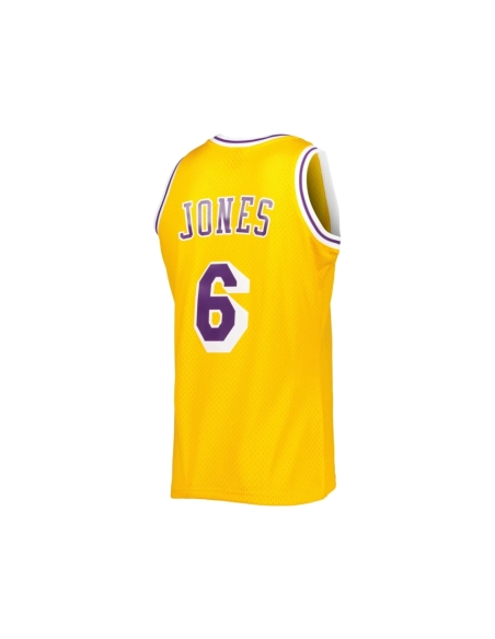Mens Los Angeles Lakers Eddie Jones Gold 1996 97 Hardwood Classics Swingman Jersey,Los Angeles Lakers,NBA,JERSEY with free shipp
