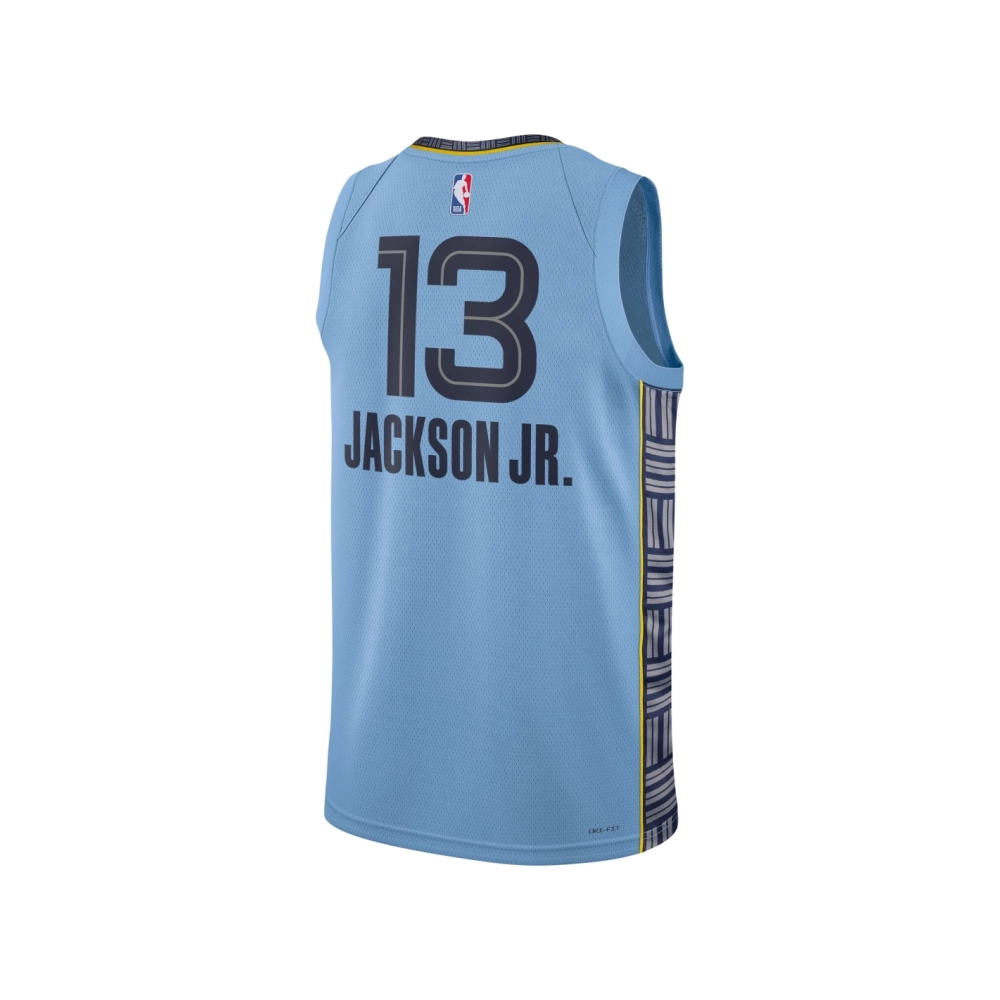 Unisex Memphis Grizzlies Jaren Jackson Jr. Light Blue Swingman Jersey - Statement Edition,Memphis Grizzlies,NBA,JERSEY with free