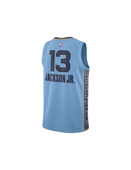 Unisex Memphis Grizzlies Jaren Jackson Jr. Light Blue Swingman Jersey - Statement Edition,Memphis Grizzlies,NBA,JERSEY with free