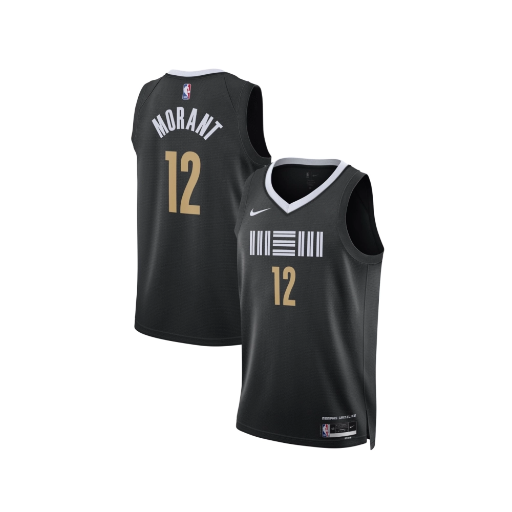 Unisex Memphis Grizzlies Ja Morant Black 2023 24 Swingman Jersey - City Edition,Memphis Grizzlies,NBA,JERSEY with free shipping