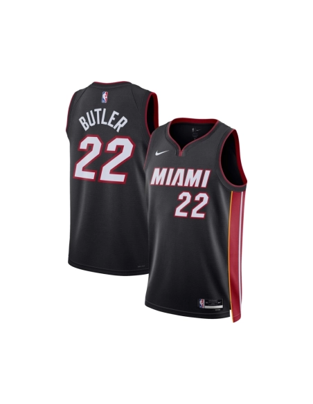 Unisex Miami Heat Jimmy Butler Black Swingman Jersey - Icon Edition,Miami Heat,NBA,JERSEY with free shipping