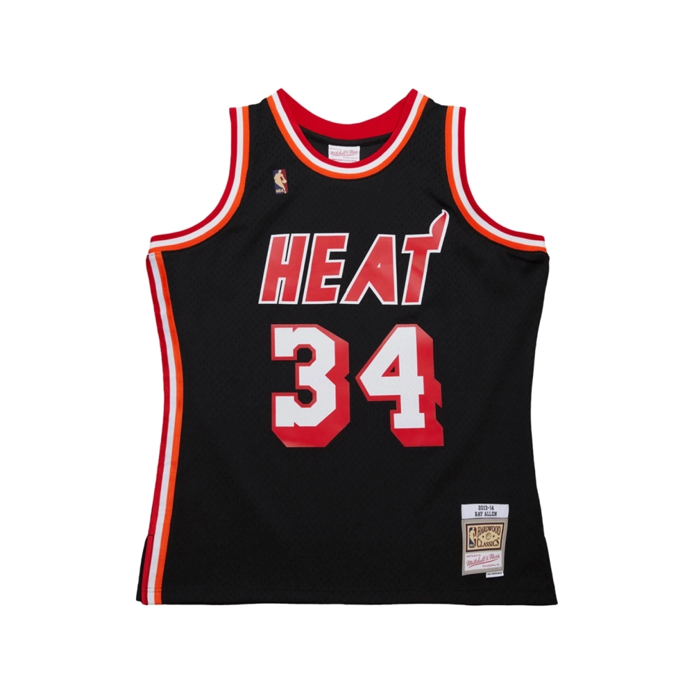 Mens Miami Heat Ray Allen Black 2013 14 Hardwood Classics Swingman Jersey,Miami Heat,NBA,JERSEY with free shipping