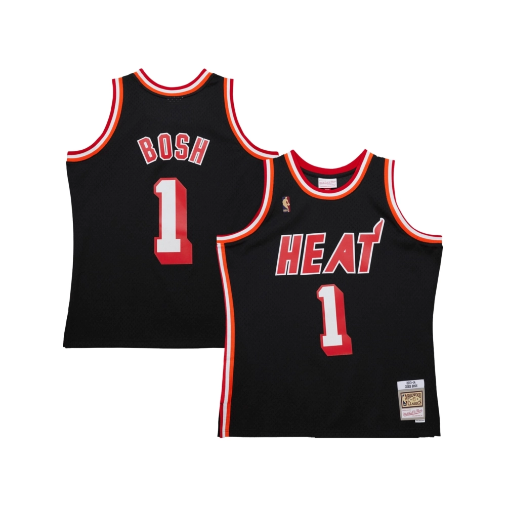 Mens Miami Heat Chris Bosh Black 2013 14 Hardwood Classics Swingman Jersey,Miami Heat,NBA,JERSEY with free shipping